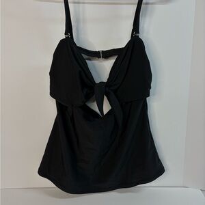 Old Navy Black Women's Tankini Swim Top